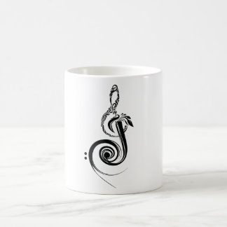 Taza de la música de Crowe del jazmín