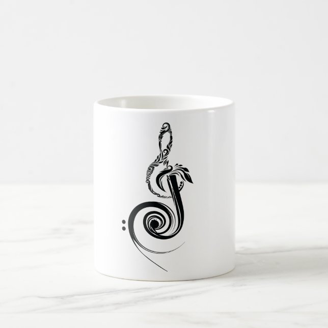 Taza de la música de Crowe del jazmín (Centro)