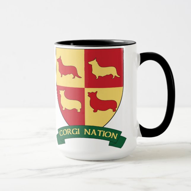 Taza de la nación del Corgi (Derecha)