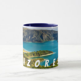 Taza de la naturaleza de Azores
