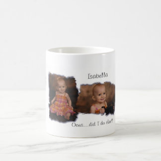 Taza de la niña del papá/de la mamá