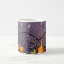 Taza de la noche estrellada