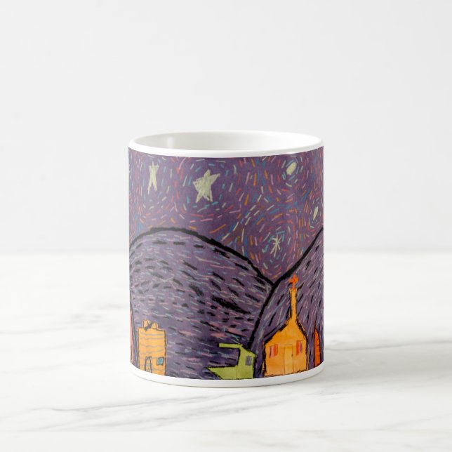 Taza de la noche estrellada (Centro)