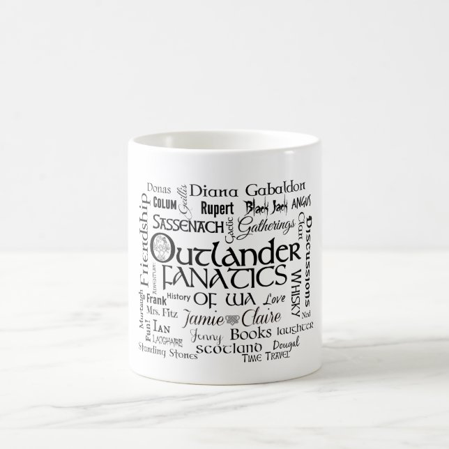 Taza de la nube de la palabra de OFWA (Centro)