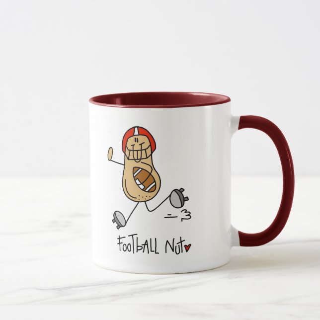 Taza de la nuez del fútbol (Derecha)