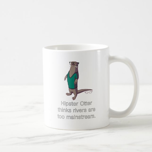 Taza de la nutria del inconformista (Derecha)