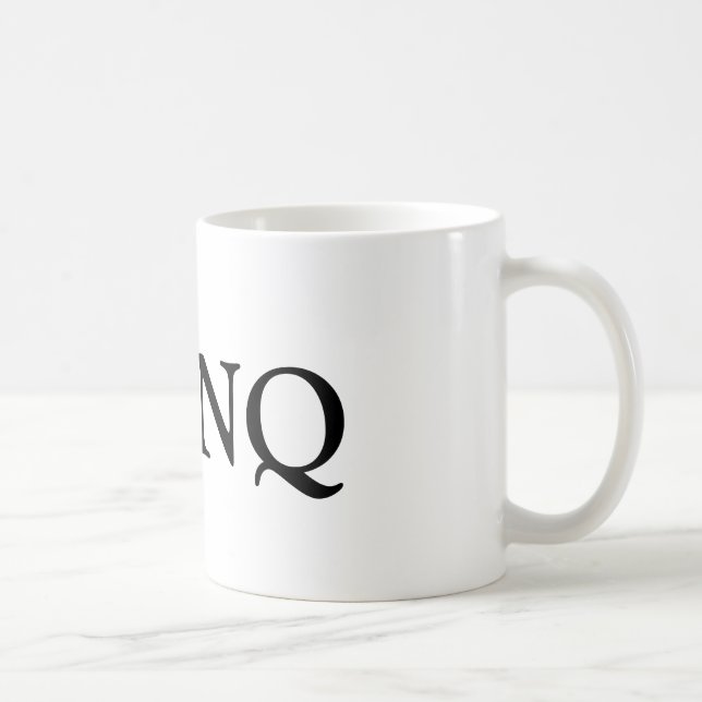 Taza de la obra clásica de AWNQ (Derecha)