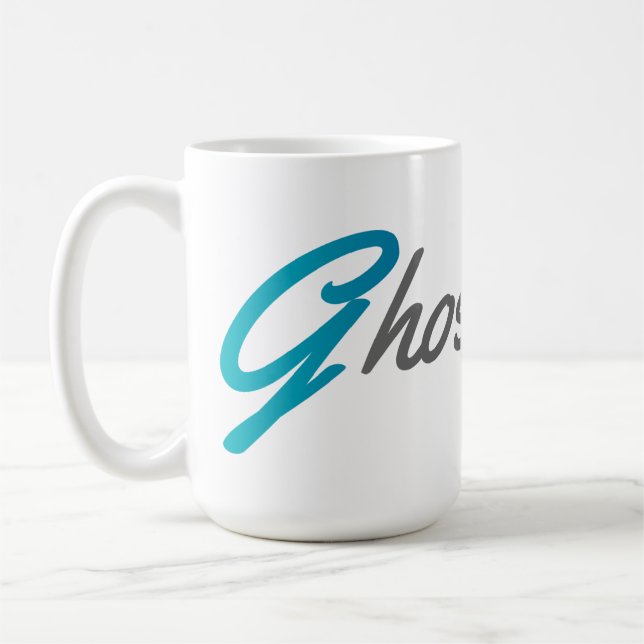 Taza de la obra clásica de GhostBSD (Izquierda)