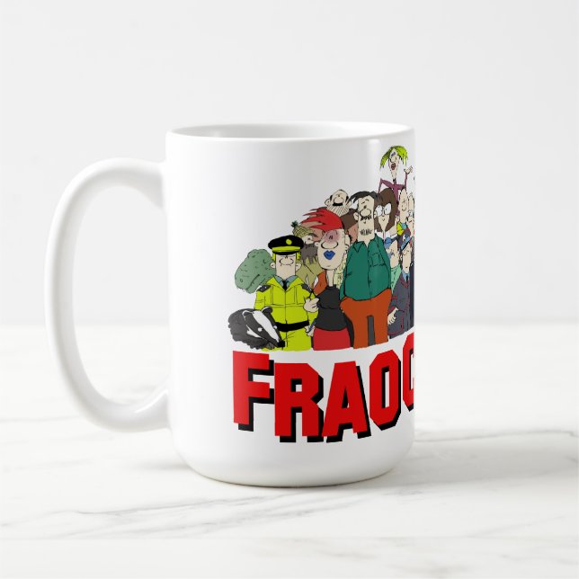 Taza de la obra clásica de la bahía de Fraochy (Izquierda)