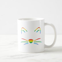Taza de la obra clásica de las barbas del gato del