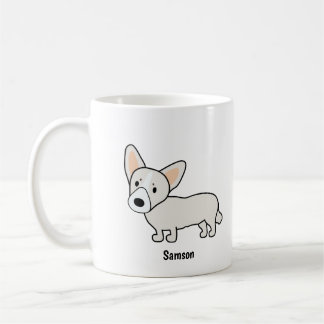 Taza de la obra clásica del Corgi Galés del
