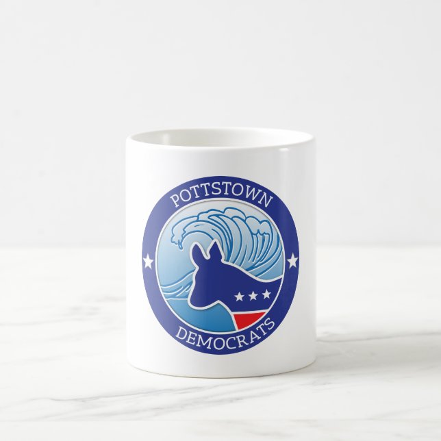 Taza de la onda de Pottstown Demócratas (Centro)
