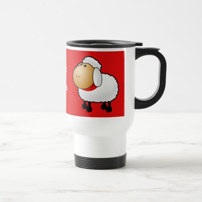 Taza de la oveja del pis de las ovejas (Derecha)