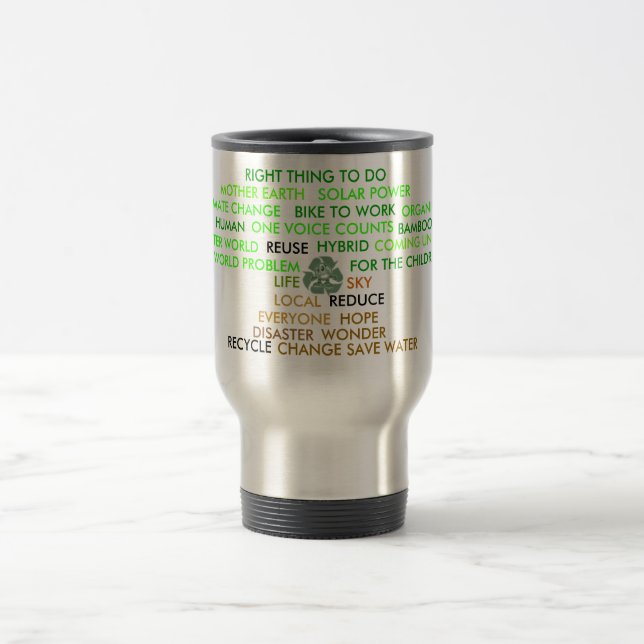 Taza de la palabra del árbol (Centro)