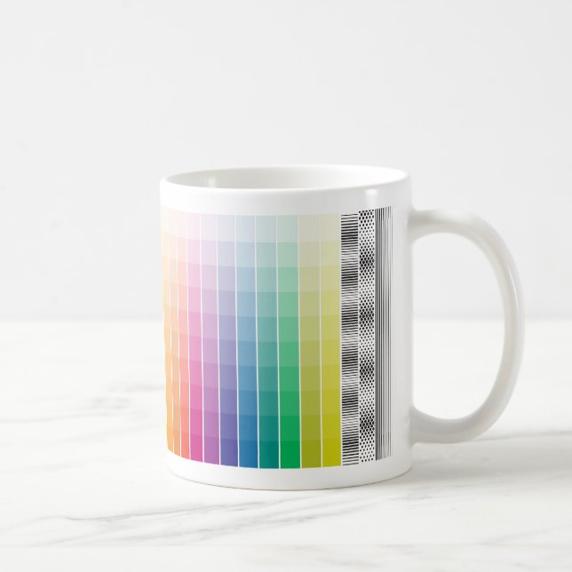 Taza de la paleta de colores (Derecha)