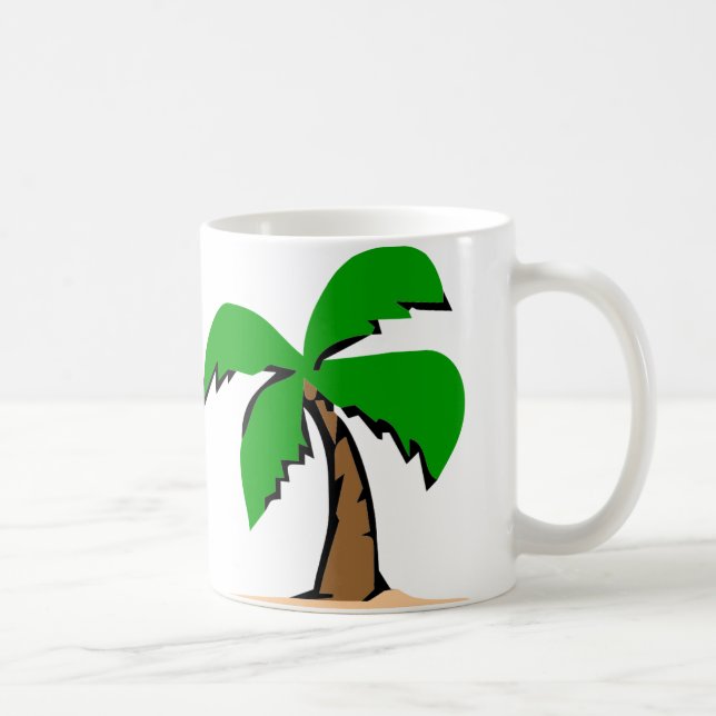 Taza de la palma de la isla (Derecha)