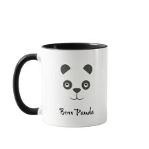 Taza de la panda de Boss con lema