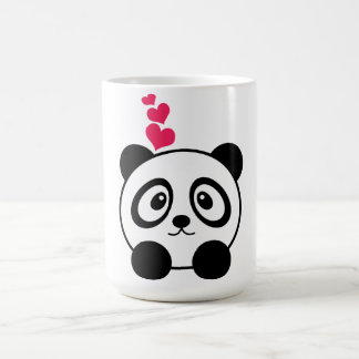 Taza de la panda del amor