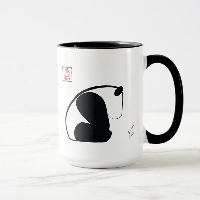 Taza de la panda - ganador del premio del TBA (Derecha)
