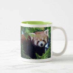 Taza de la panda roja