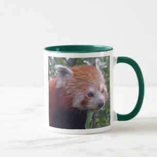 Taza de la panda roja