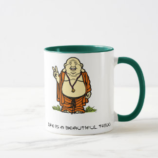 Taza de la paz de Buda - modificada para
