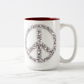 Taza de la paz de la playa