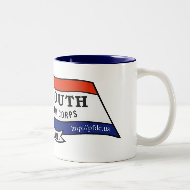 Taza de la pegatina para el parachoques de PFDC (Derecha)