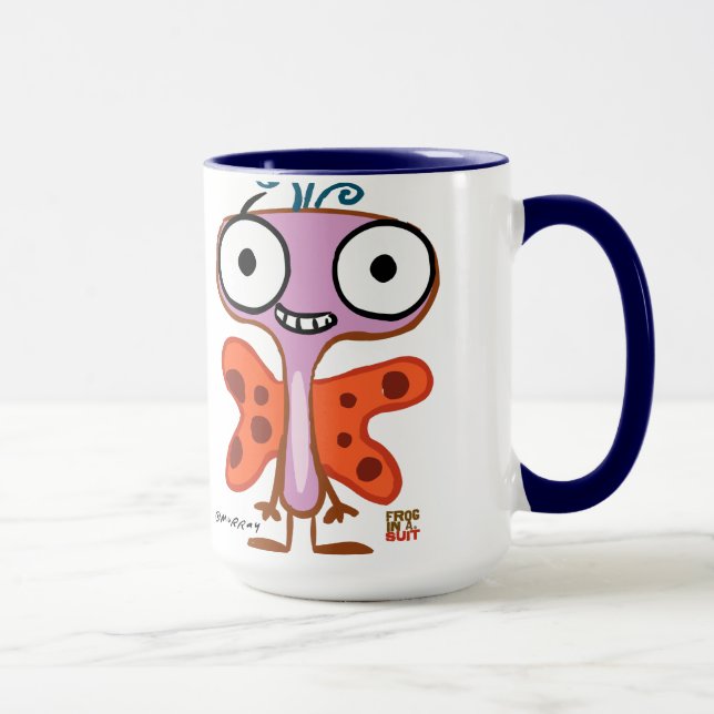 Taza de la persona agitada (Derecha)