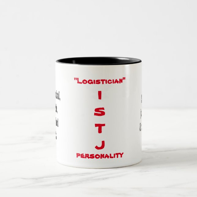 Taza de la personalidad de ISTJ (Centro)