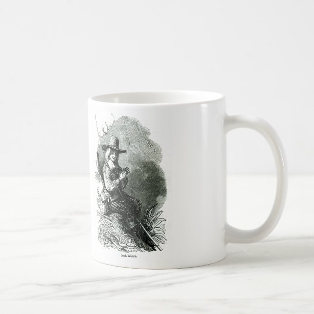 Taza de la pesca de Izaak Walton (Derecha)