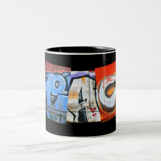 Taza de la pintada de la PAZ