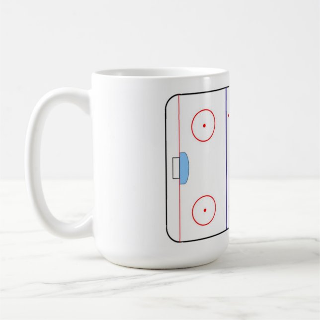 taza de la pista del hockey (Izquierda)