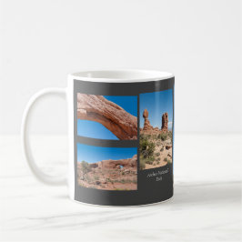 Taza de la plantilla de la foto del recuerdo de