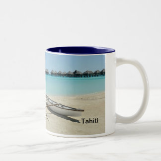 Taza de la playa de Tahití Bora Bora