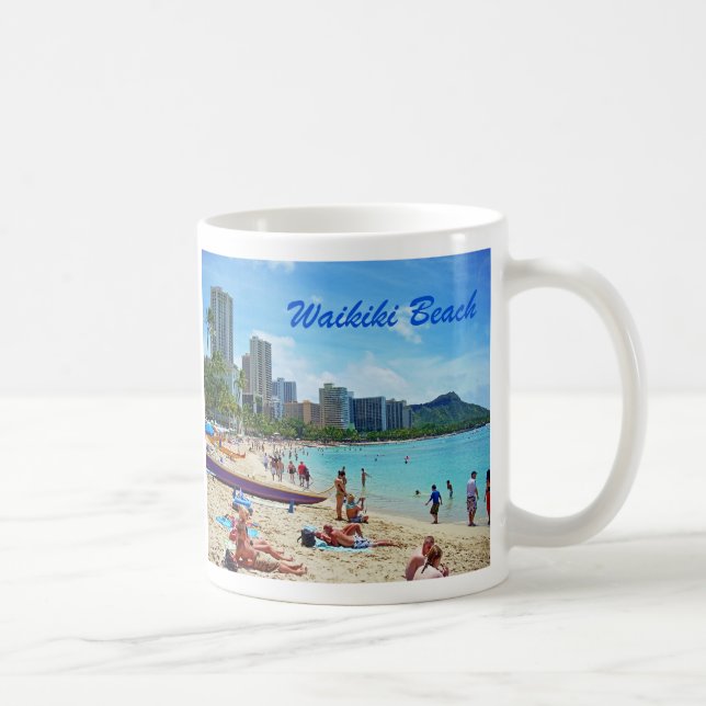 Taza de la playa de Waikiki (Derecha)
