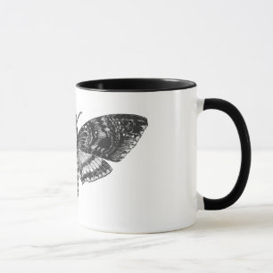 Taza de la polilla de la cabeza de muerte
