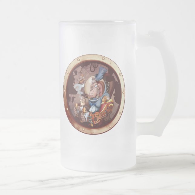 Taza de la porta del chimpancé del espacio de (Derecha)