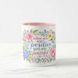 Taza de la Positividad Floral