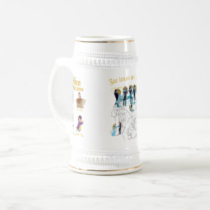 Taza de la Princesa Real del cisne basada en