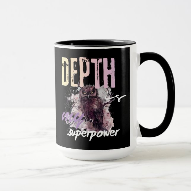 Taza de la Profundidad del Búho (Derecha)