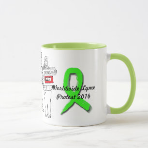 Taza de la Protesta Mundial de Lyme