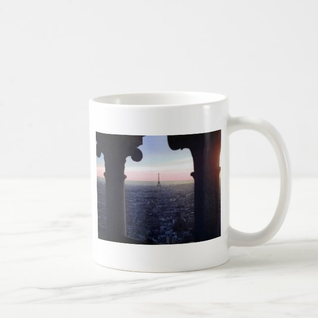 Taza de la puesta del sol de París (Derecha)