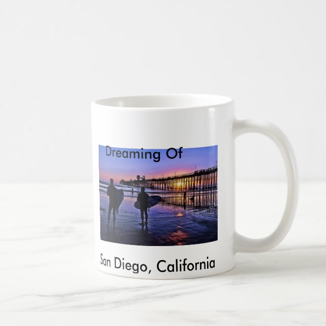 Taza de la puesta del sol de San Diego (Derecha)