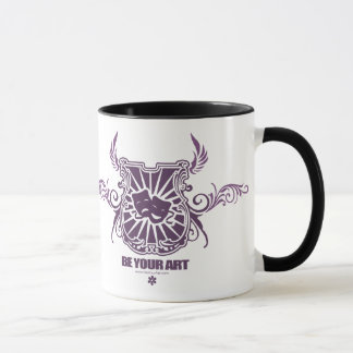 Taza de la púrpura del teatro