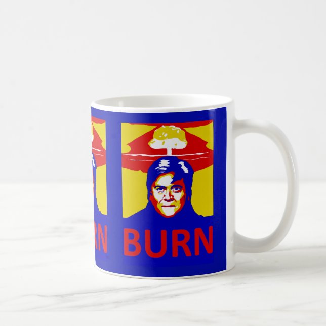 Taza de la "quemadura" de Bannon (Derecha)