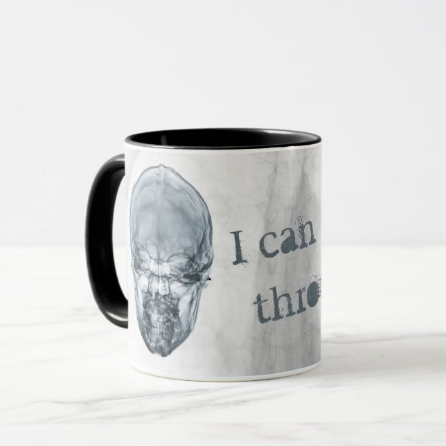 Taza de la radiología del cráneo de la anatomía (Anverso izquierdo)
