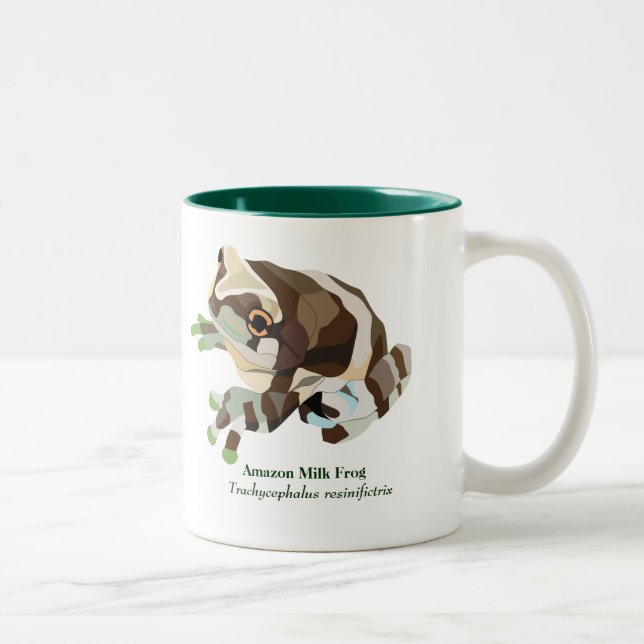 Taza de la rana de la leche de AmphibiaWeb el (Derecha)