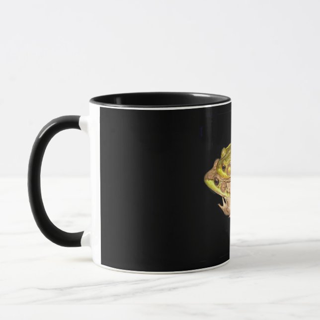 Taza de la rana verde de BFF (Izquierda)