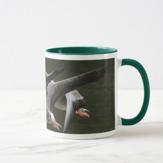 Taza de la raza del ganso silvestre